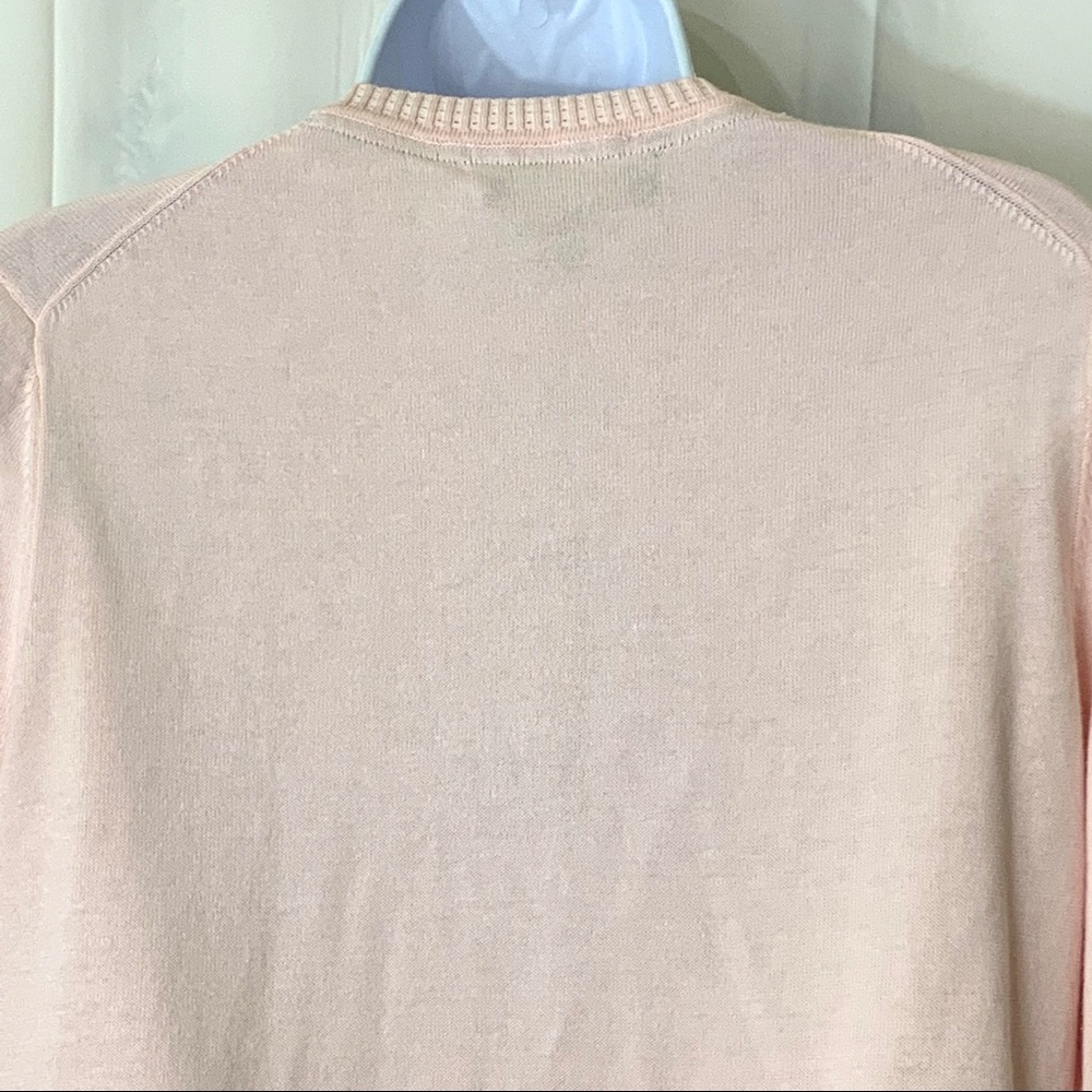 Tommy Hilfiger Cardigan Long Sleeve Button Up Pink - Picture 8 of 16